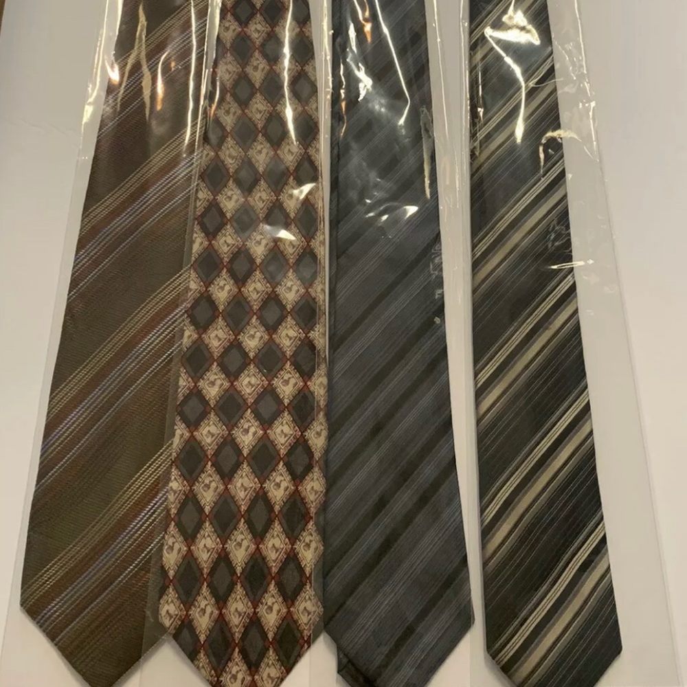 New 4 Alfani Neckties.